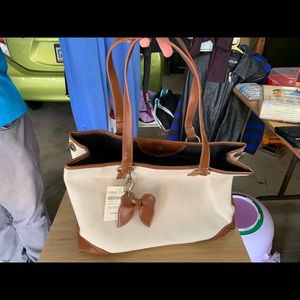 New Coldwater Creek Cream Bag with Wallet